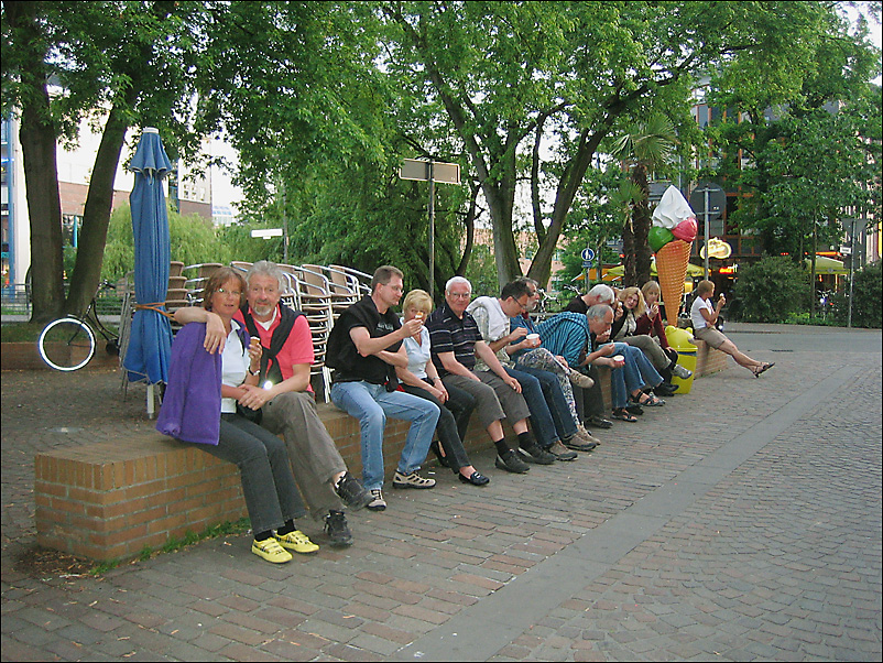 Eis essen in Bocholt